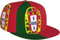 FJAUOQ Unisex Trucker Cap Snapback Dad Cap für Männer Frauen-Portugal Flag Baseball Cap