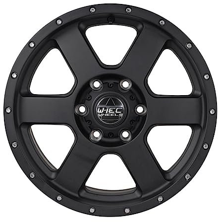 1x Alufelge W-TEC All Terrain 8x18 ET45 schwarz matt mit TÜV-Teilegutachten für Baujahre 2023-