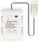 Hatem Tuya Smart WiFi Switch 3000W 16A Thermostat Sans en Plastique Blanc Surveillance de la Température et de L'Humidité avec Moniteur de Consommation D'Énergie