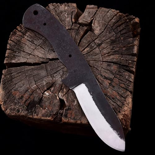 MAQSON Jagd Nicker Carbon Stahl 1095 Messerbau Rohling Klinge Nicker 805EA