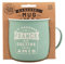 Mug Nomade - Mug à thé et café personnalisé Franck - Cadeau pour Homme, Turquoise