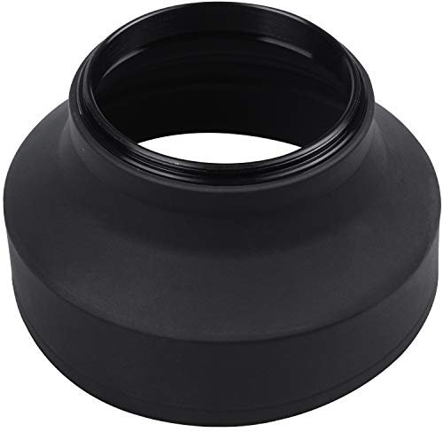 Wresetly 58Mm Paraluce in Gomma per D3100 D3200 D3300