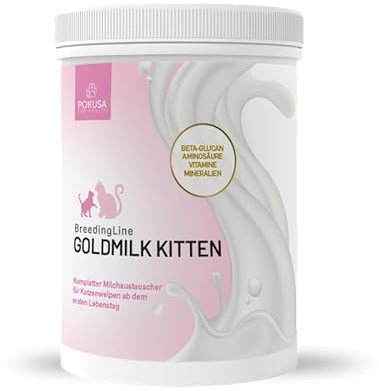 Lux4Kids Kitten Milch für Handaufzucht und zur unterstützenden Fütterung 250 Gramm