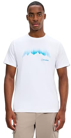 Berghaus Men's Mountain Strike Tee, Pure White, S