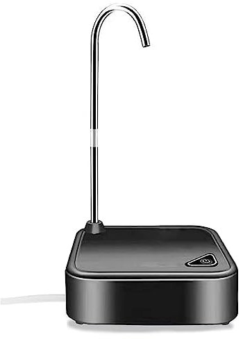 Diggtor Tragbarer elektrischer für Wasserflaschen 2 in 1 für Universalflaschen mit 5 Flaschen und Tischwasserspender, wiederaufladbar über USB