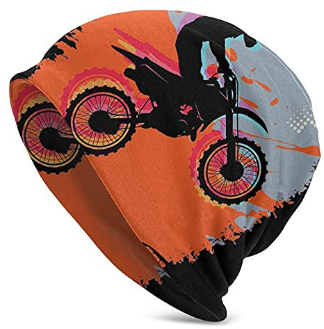 Unisex Kopfbedeckung Motocross Dirtbike Mütze Haube Bini Mode Slouch Beanie Modisch Klassische Beanie Mütze Für Winter Autumn Schlaf