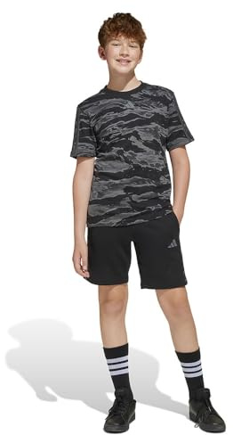 adidas Seasonal Essentials Camo Shorts Kids, Cotton, Black