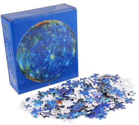 KOMBIUDA 1 Satz 1000 Stück Puzzle- Labyrinth Rätsel System Puzzle-Tisch