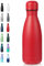 Volhoply 350ml/12oz Small Water Bottle Stainless Steel, BPA Free Insulated Water Bottles, Double Wall Cola Shape Flask, Keeps Cold 24 Hours and Hot 12 Hours for Kids Handbag (Red)