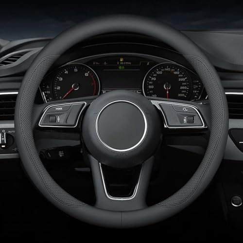 MKWGZPGW Auto Leder Lenkradbezug für Mercedes Benz Sprinter 906 A-Class W169, Lenkradschutz Innenraum, Weichem Touch, Ultra Slim Lenkradhülle, Anti Rutsch Atmungsaktiv,O-C