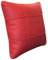 Quattro Meble Rotes Echtleder Kissen Sofa & Stuhl Dekokissen Zierkissen Echtleder Rückenkissen Rindsleder Echt Leder Modell 18EL (50 x 50 cm)