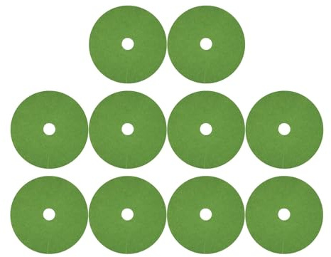 MagiDeal Lot de 10 Tapis Barrières Anti-Désherbage d'arbres, Tapis de Protection Contre Les Mauvaises Herbes, Tapis de Plante, Tapis de Protection des Plantes, pour Arbres et Pelouses de Jardin, Vert