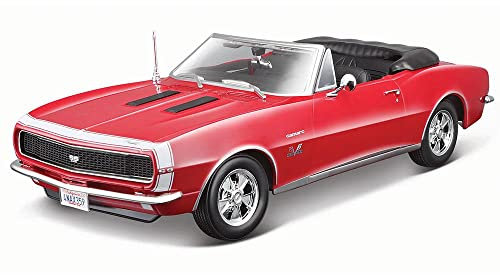 Maisto 1/18 Chevrolet Camaro SS 396 Convertible 1967 - Rot