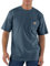 Carhartt Men's Loose Fit Heavyweight Short-sleeve Pocket T-shirt (Big & Tall), Bluestone, 4XL
