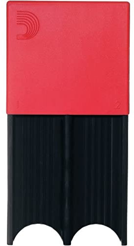 D'Addario Reed Guard für 4 Klarinetten-/Saxophonblätter, Blister mit 1 Stück, rot