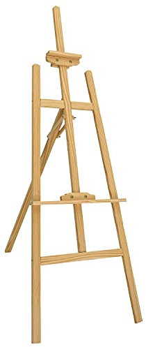 Oypla 5ft 1500mm Wooden Pine Tripod Studio Canvas Easel Art Stand