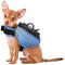 Livecity Satteltasche für Hunde, Rucksack, verstellbar, fürs Wandern, Camping, Weste mit Taschen für mittelgroße und große Hunde, für draußen