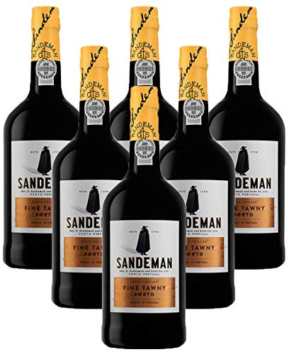 Portwein Sandeman Tawny - Dessertwein - 6 Flaschen