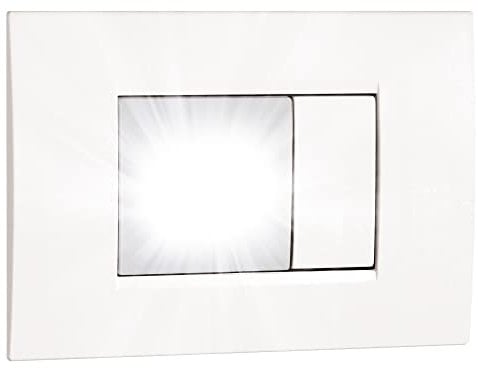 VEMER VE771300 ORION - Lampada di Emergenza da Incasso 2 Moduli, LED Bianco Opale per Blackout e Interruzioni di Corrente