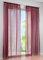 LiYa 1 Stück Gardine mit Kräuselband Vorhang Transparent Voile Gardinen (BxH 140x245cm, Weinrot)