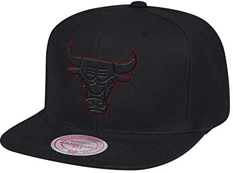 Mitchell & Ness NBA Red Frame Snapback Cap - Kappe (Chicago Bulls)