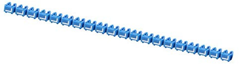 N/A 20pcs Letter L Network Cable Labels Markers Blue for 3-4mm Dia Wire