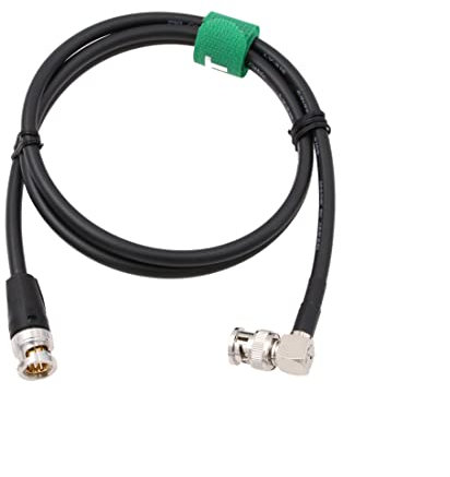 HangTon 12G 4K Raw SDI Koaxial Video Kabel BNC zu BNC Canare LV-61S 75 ohm für Kamera Monitor Flexibel Geschirmt 3M Schwarz