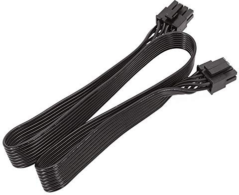 Pmandgk CPU 8 Pin to 4+4 Pin ATX Power Supply Cable 8Pin to 8Pin for for COOLER MASTER and So on Modular Power Supply