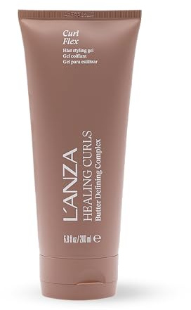 L'ANZA Pflegendes Locken-Gel - für starken, lang anhaltenden und sichtbaren Halt, ohne Sulfate, ohne Parabene (200 ml)