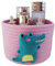 Cestas almacenaje, Cesta de almacenamiento de cuerda de algodón, Cestas organizadoras,Almacenaje Juguetes para Organización y Almacenaje Para Dormitorio,Maquillaje (Pink)
