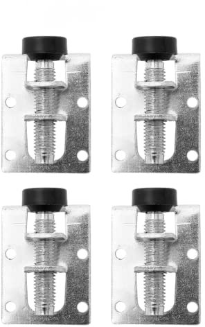 4Pcs Leveling Feet, Furniture Leveler Leveling Feet Adjustable Feet for Workbench Baseboard, Adjustable Brackets for Furniture