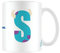 Pyramid International mg27116 Disney Alphabet Ceramic Personalised Mug, S for Sulley Design, 11oz Capacity, Blue,Purple
