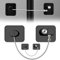 GGUFAY Seguridad Ventanas Niños Ventana de Seguridad 2pcs Autoadhesivo No Requiere Taladrar Cerraduras Seguridad Bebes Blanco para Puerta, Ventana, Gabinete, Refrigerador