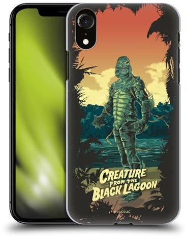 Head Case Designs Offizielle Universal Monsters Sonnenuntergang Creature from The Black Lagoon Harte Rueckseiten Handyhülle Hülle Huelle kompatibel mit Apple iPhone XR