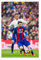 bacrhjlb Lionel Messi & Cristiano Ronaldo Poster, Leinwandposter, Wandkunst, Dekordruck, Bild Gemälde für Wohnzimmer, Schlafzimmer, Dekoration, 30 x 45 cm