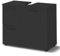 Stella Trading Vanice Meuble sous lavabo de Salle de Bain, Noir, 70 x 60 x 35 cm