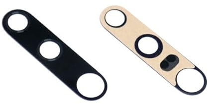 handywest Kompatibel mit Xiaomi Mi Note 10 / Note 10 Pro Kameraglas Linse Rück Back Kamera Glas Hinten Camera Glas Hauptkamera Rückseite Objektiv Glas mit Kleber