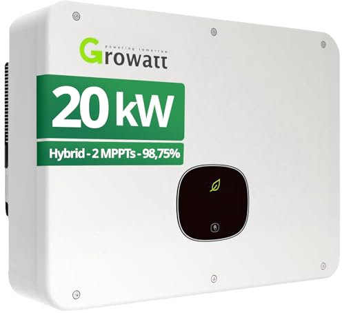 Growatt Wechselrichter 20kW MID 20KTL3-XH Hybrid 3-Phasen WiFi mit 3 MPPT Trackern