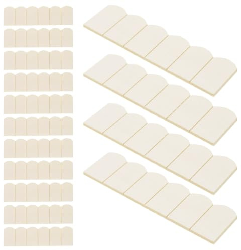 BESPORTBLE 24Stücke Mini Dachziegel Für Puppenhausdekoration Holzfarbene Dachziegel Für DIY Projekte Und Puppenhaus Zubehör