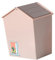 FUNNETOYU Poubelle de Bureau Rose Conteneur à Déchets Pratique pour Salon Chambre et Bureau Gain de Place et Design Unique