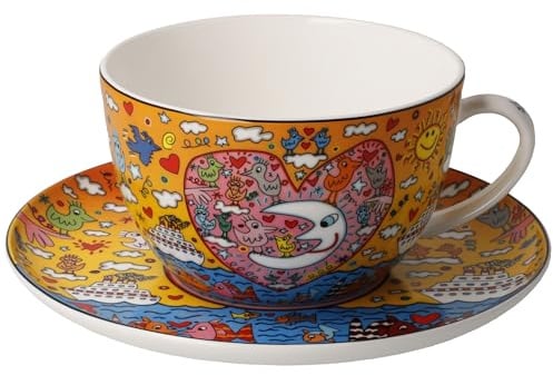 Goebel Milchkaffeetasse Rizzi The Romance of the Sea - Pop Art