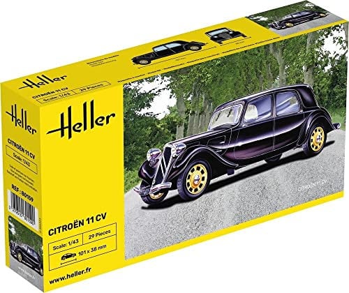 Heller - 80159 - Construction Et Maquettes - Citroen 11 Cv - Echelle 1/43ème