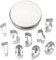 Tala Stainless Steel Number Cutters