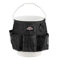 Bucket Boss Auto Boss Wash Boss AB30060 Organizer für einen 2,7 l großen Eimer, mit schnell trocknenden Netztaschen außen für Autozubehör, ermöglicht Seife und Wasser im Eimer, in Schwarz