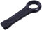 Black Ring Slogging Wrench Box End Striking Spanner 50mm