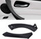 TTCR-II Compatibel mit BMW 3er E90/E91/E92/E93 Türgriff Innen Rechts,E90 Türgriff Innen Beifahrer,Griff und Griffverkleidung für 316 318 320 323 325 328 330 335 (2005-2011)-Schwarz