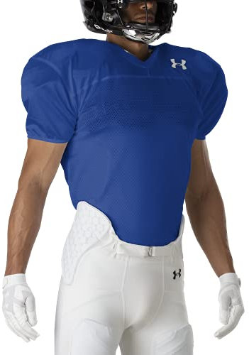 Under Armour Adult Practice Jersey-Royal,SM