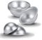 Omabeta 8cm Semicircle Cake Mold Aluminum Half Ball Cake Mould Hemisphere Cake Tin Cake Dessert Pudding Baking Mold Cake Pan for Baking Various Cakes