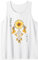 Dreamcatcher Sunflower Traum Weg Sonnenblume Traumfänger Tank Top