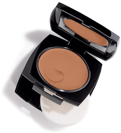 Avon True Flawless Cream To Powder Compact 3-in-1 Concealer, Foundation & Powder Spice - True Blue IQ Colour Technology